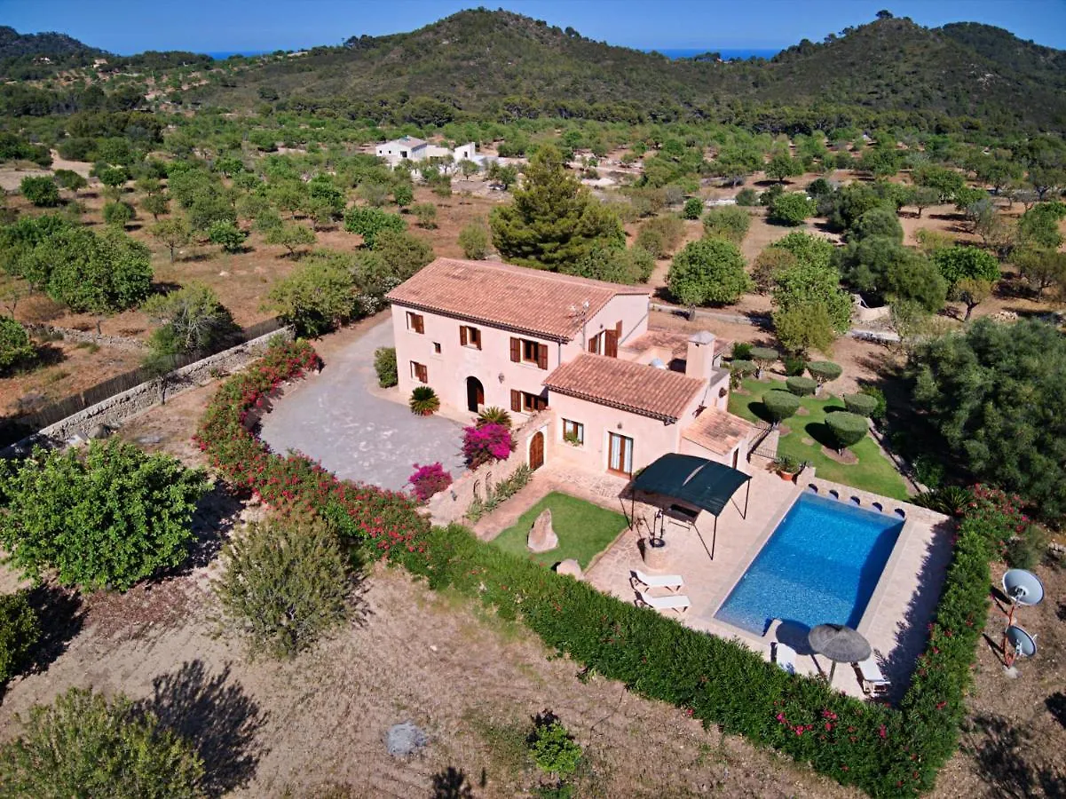 Sa Sinia - Family Rural House With Pool And Mountain Views Vila S'Horta Villa